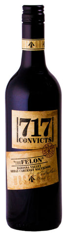 Westlake 717 Convicts The Felon Shiraz - Cabernet 2009