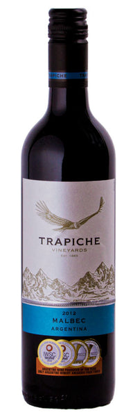 Bodegas Trapiche Vineyards Malbec 2012 Red Wine