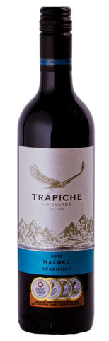 Bodegas Trapiche Vineyards Malbec 2012 Red Wine